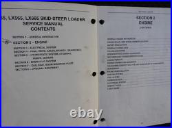 GENUINE New Holland L565 Lx565 Lx665 Skid Steer Loader Tractor Service Manual
