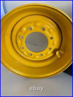 Genuine OEM New Holland Rim 86590969 8 lug New Mint Condition Skid Steer