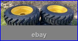 HD 10-16.5 SKS-8 Skid Steer Tires/Rims for New Holland L553, L555 & more (6LUG) HD 10-16.5 SKS-8 Skid Steer Tires/Rims for New Holland L553, L555 & more (6LUG)
