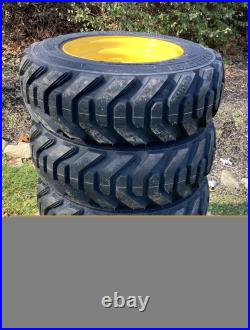 HD 10-16.5 SKS-8 Skid Steer Tires/Rims for New Holland L553, L555 & more (6LUG) HD 10-16.5 SKS-8 Skid Steer Tires/Rims for New Holland L553, L555 & more (6LUG)