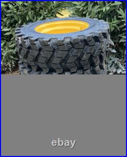 HD 10-16.5 SKS-9 Skid Steer Tires/Rims for New Holland, John Deere & more-10X16.5