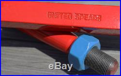 HD Hay Bale Spear Attachment Square Skid Steer Bobcat Kubota New Holland United