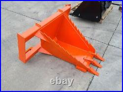 HD Stump Bucket For Skidsteer/tractor