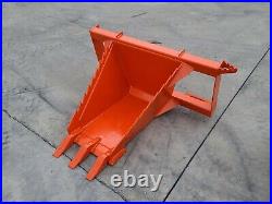 HD Stump Bucket For Skidsteer/tractor