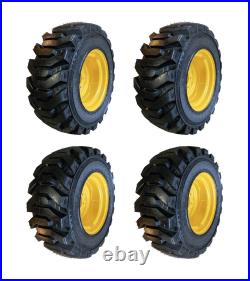 Heavy Duty 12-16.5 Beefy Baby Skid Steer Tires/Rims for New Holland L175 & more