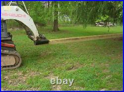 Kubota/skid steer/new holland attachment, pole setter /sapling ripper