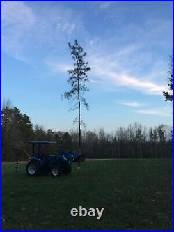 Kubota/skid steer/new holland attachment, pole setter /sapling ripper