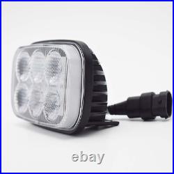 LED Flood Headlight for New Holland Skid Steer C227, C232, C234, C237, C245,84306271