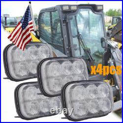LED Flood Headlight for New Holland Skid Steer C227, C232, C234, C237, C245,84306271