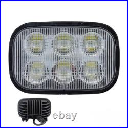 LED Flood Headlight for New Holland Skid Steer C227, C232, C234, C237, C245,84306271