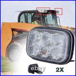 LED Skid Steer Headlight fits New Holland L213 C238 L221 L215 L216 C227