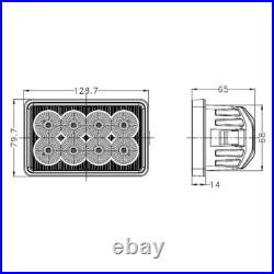 LED Work Lights For New Holland Skid Steer L185 L190 L250 L255 L465 L565 L865