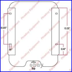 Low Profile Air Suspension for Riding Lawn Mower Skid Steer Tractor Zero Turn