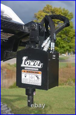 Lowe 750 Classic Round Auger Drive Digger Attachment Fits Skid Steer Loader