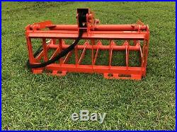 MTL Attachments Kubota Compact Tractor-Skid Steer 54 Root Grapple-Free Ship