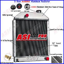 Mg771716 3-row Radiator For Fit New Holland Skid Steer L555 L554 John Deere 675