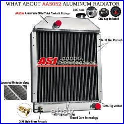Mg771716 3-row Radiator For New Holland Skid Steer L555 L554 John Deere 675