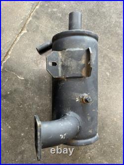 Muffler fits LS140 LS150 LX465 LX485 New Holland skid steer, NEW, OEM 86504531