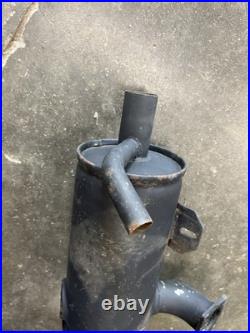 Muffler fits LS140 LS150 LX465 LX485 New Holland skid steer, NEW, OEM 86504531