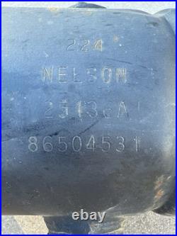 Muffler fits LS140 LS150 LX465 LX485 New Holland skid steer, NEW, OEM 86504531