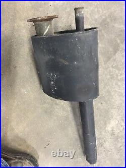 Muffler fits OEM used new Holland LS180 skid steer