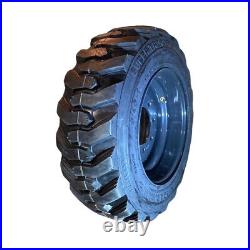 NEW 10-16.5 Skid Steer Tires/Rims -Case, New Holland Gray Wheels- 10X16.5 12PLY