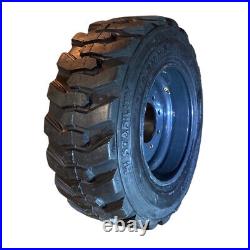 NEW 12-16.5 Skid Steer Tires/Rims -Case, New Holland Gray Wheels- 12X16.5 14PLY
