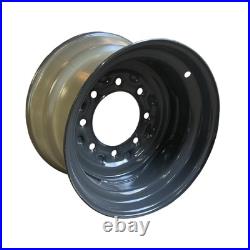 NEW 16.5X9.75X8 Gray Skid Steer Wheel/Rim for New Holland, Case & more-12-16.5