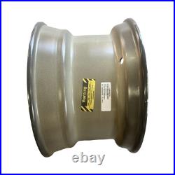 NEW 16.5X9.75X8 Gray Skid Steer Wheel/Rim for New Holland, Case & more-12-16.5
