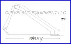 NEW 72 HD LONG BOTTOM BUCKET Skid-Steer Track Loader Kubota Bobcat Case Holland