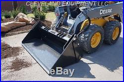 NEW 78 HD 6-IN-1 COMBINATION BUCKET Skid Steer Loader Attachment Holland 4-IN-1