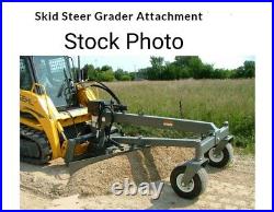 NEW 96 Skid Steer Grader Skid steer Attachments Skidsteer Grader Box blade