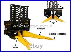 NEW DANUSER INTIMIDATOR TREE & POST PULLER ATTACHMENT Skid Steer Loader Ripper