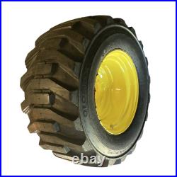 NEW HD 33X15.5-16.5 XD2010 Skid Steer Tires/Rims for New Holland & more-14PLY