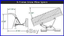 NEW HD 84 7 SNOWPLOW SKID STEER LOADER, snow plow bobcat, Tractor kubota holland