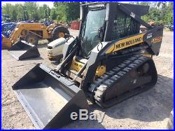 NEW HOLLAND C175 TRACK SKID STEER, CAB With HEAT AND AIR, 2000 HOURS