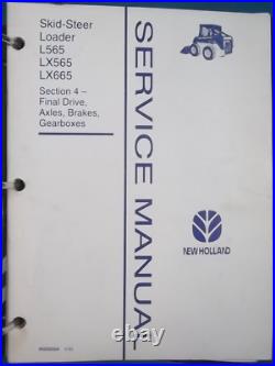 NEW HOLLAND L565 Lx565 LX665 SKID STEER SERVICE SHOP REPAIR MANUAL BOOK OEM