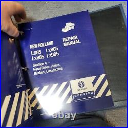 NEW HOLLAND L865 Lx865 Lx885 SKID STEER SERVICE REPAIR WORKSHOP MANUAL LX985 Oem