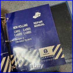 NEW HOLLAND L865 Lx865 Lx885 SKID STEER SERVICE REPAIR WORKSHOP MANUAL LX985 Oem