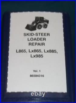 NEW HOLLAND L865 Lx865 Lx885 SKID STEER SERVICE SHOP REPAIR WORKSHOP MANUAL