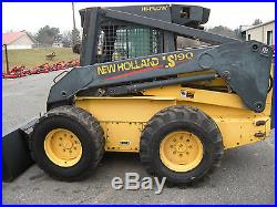 New Holland Ls190 Only 1925 Hours Hi-flow 2 Speed