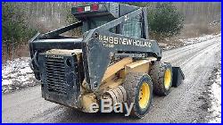 New Holland Lx885 Turbo Skid Steer 2 Speed Hi Flow Heat Ready To Work In Pa
