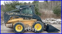 New Holland Lx885 Turbo Skid Steer 2 Speed Hi Flow Heat Ready To Work In Pa
