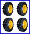 NEW Heavy Duty 10-16.5 Muddy Buddy Skid Steer Tires/Rims for New Holland & more
