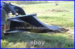 NEW MINI XL STUMP BUCKET ATTACHMENT Bobcat 463 S70 MT50 Skid Steer Track Loader