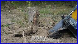 NEW XL STUMP BUCKET ATTACHMENT TREE SPADE RIPPER DIGGER Skid Steer Loader Bobcat