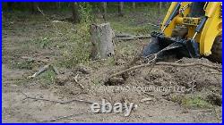 NEW XL STUMP BUCKET ATTACHMENT TREE SPADE RIPPER DIGGER Skid Steer Loader Bobcat