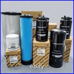New Complete Filter Service Kit for New Holland L218 L220 Skid Steer