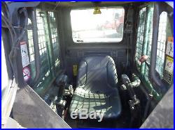 New Hollad LS150 Wheel Skid Steer Loader Enclosed Cab Heat Aux Hydraulics