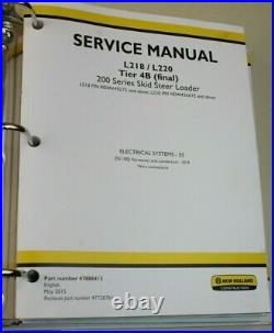 New Holland 200 Series Skid Steer Loader Service Manual L218 L220 4B (final)